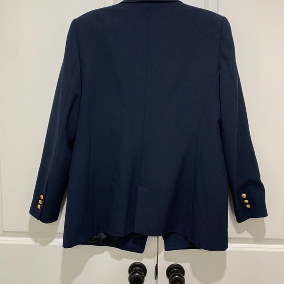 Zara Midnight Blue Jacket with Metallic Accents - Picture 4 of 6